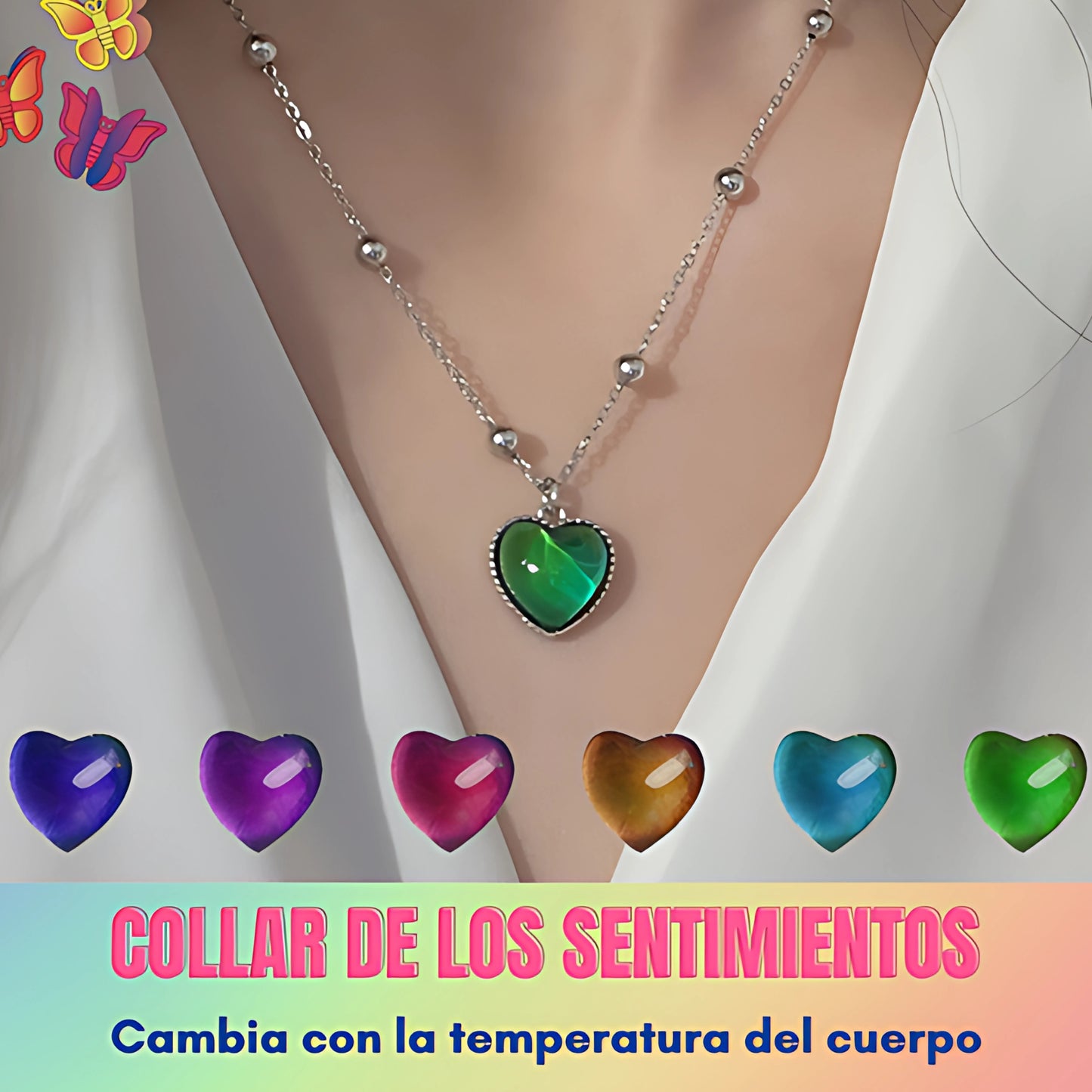 Collar Mágico de los Sentimientos - Cambia su color
