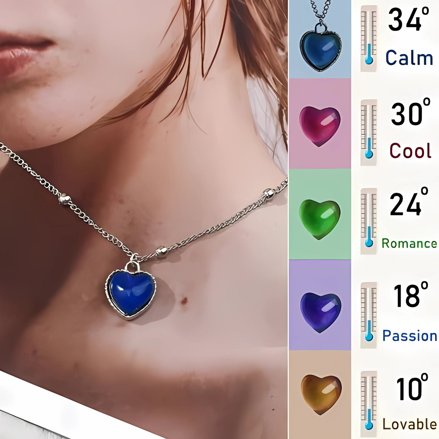 Collar Mágico de los Sentimientos - Cambia su color