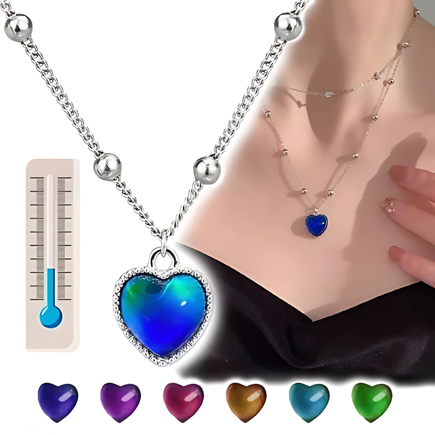 Collar Mágico de los Sentimientos - Cambia su color