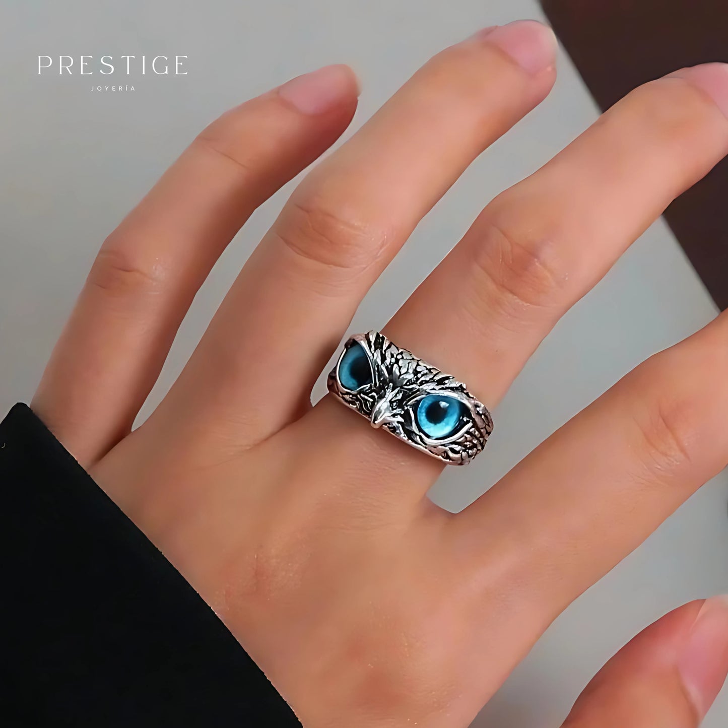 🦉 Anillo "Ojos de Búho"