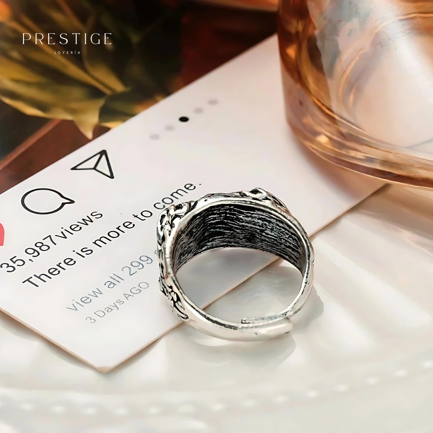 🦉 Anillo "Ojos de Búho"
