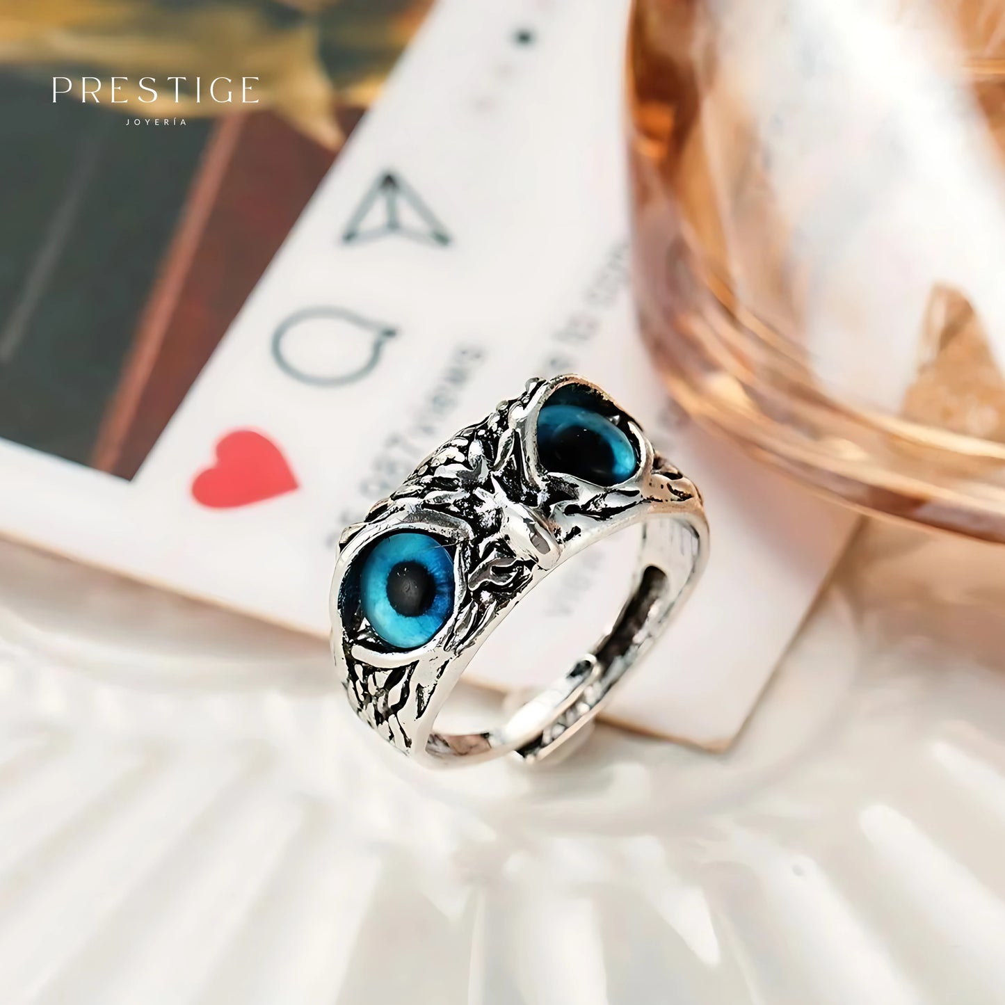 🦉 Anillo "Ojos de Búho"