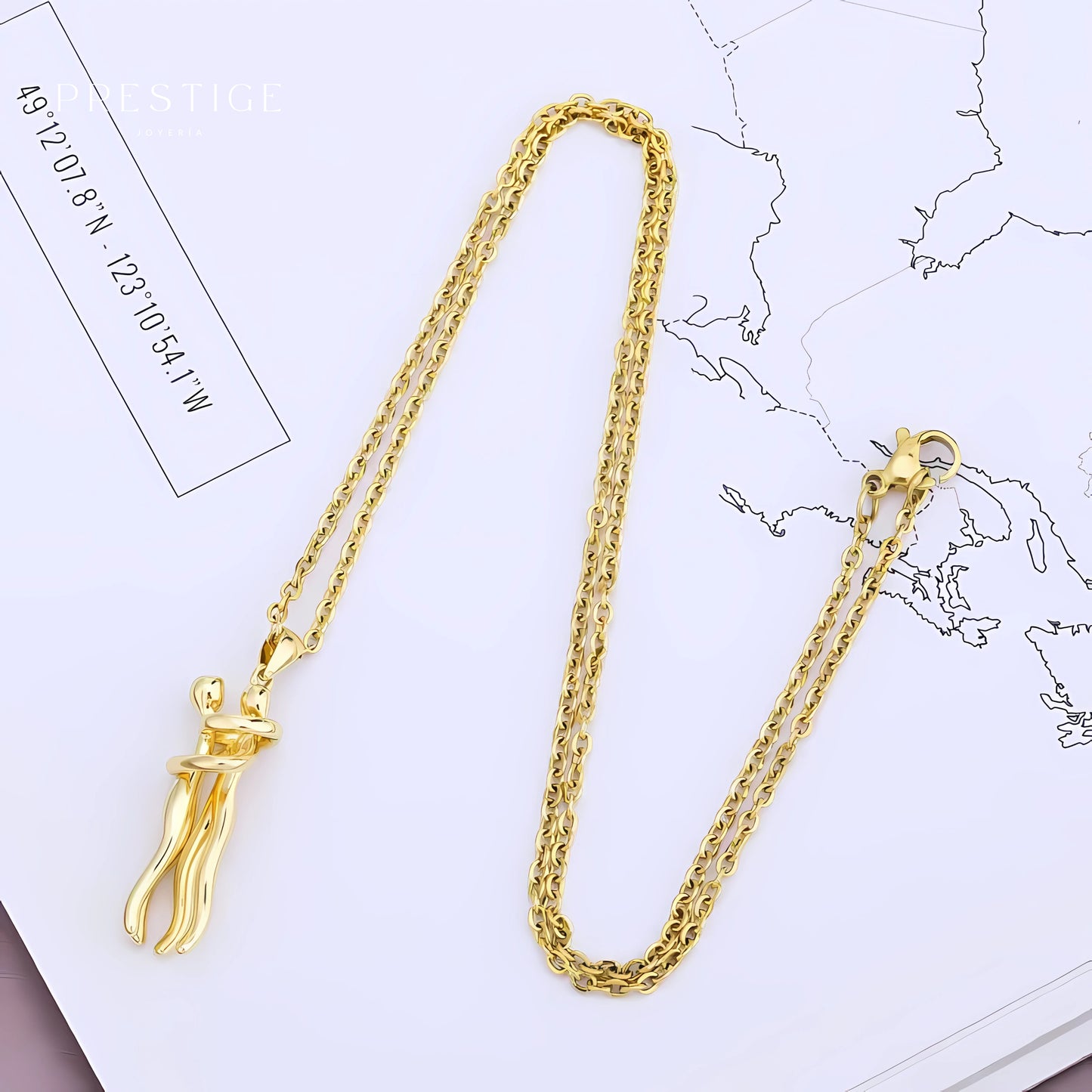 💞 Collar Amor Inseparable Diseño Exclusivo