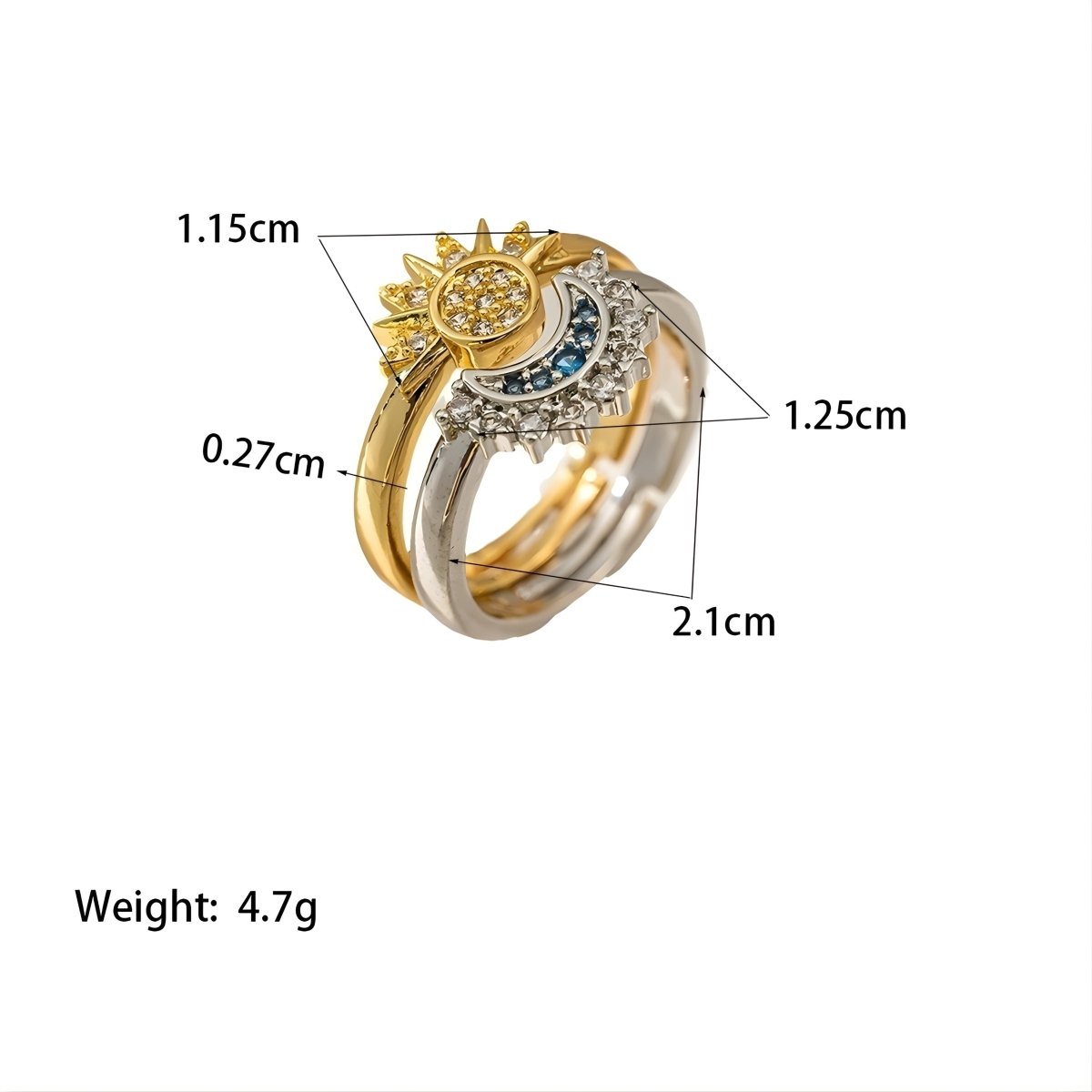 Sol y Luna - Prestige Joyería Guatemala